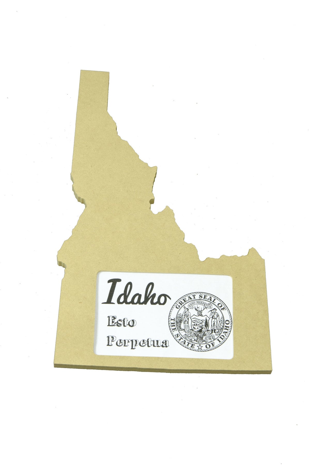 State Shaped Frame - Ready to Paint