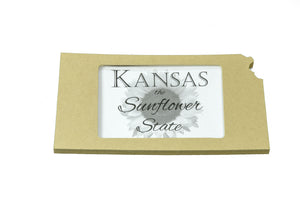 Kansas picture frame 4x6