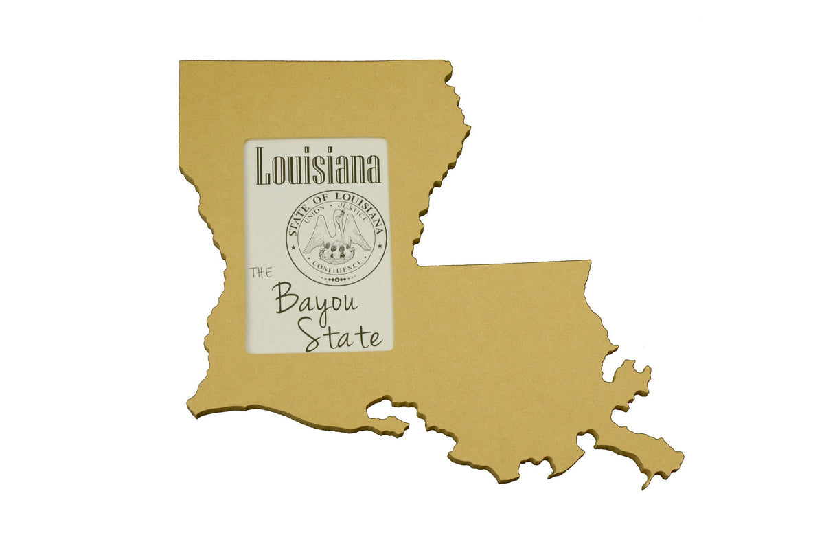 State Shaped Frame - Ready to Paint