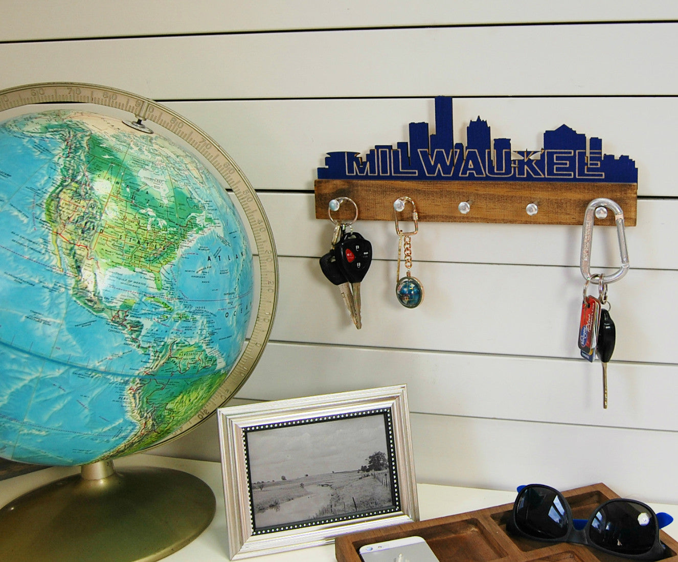 Milwaukee Skyline Key Holder