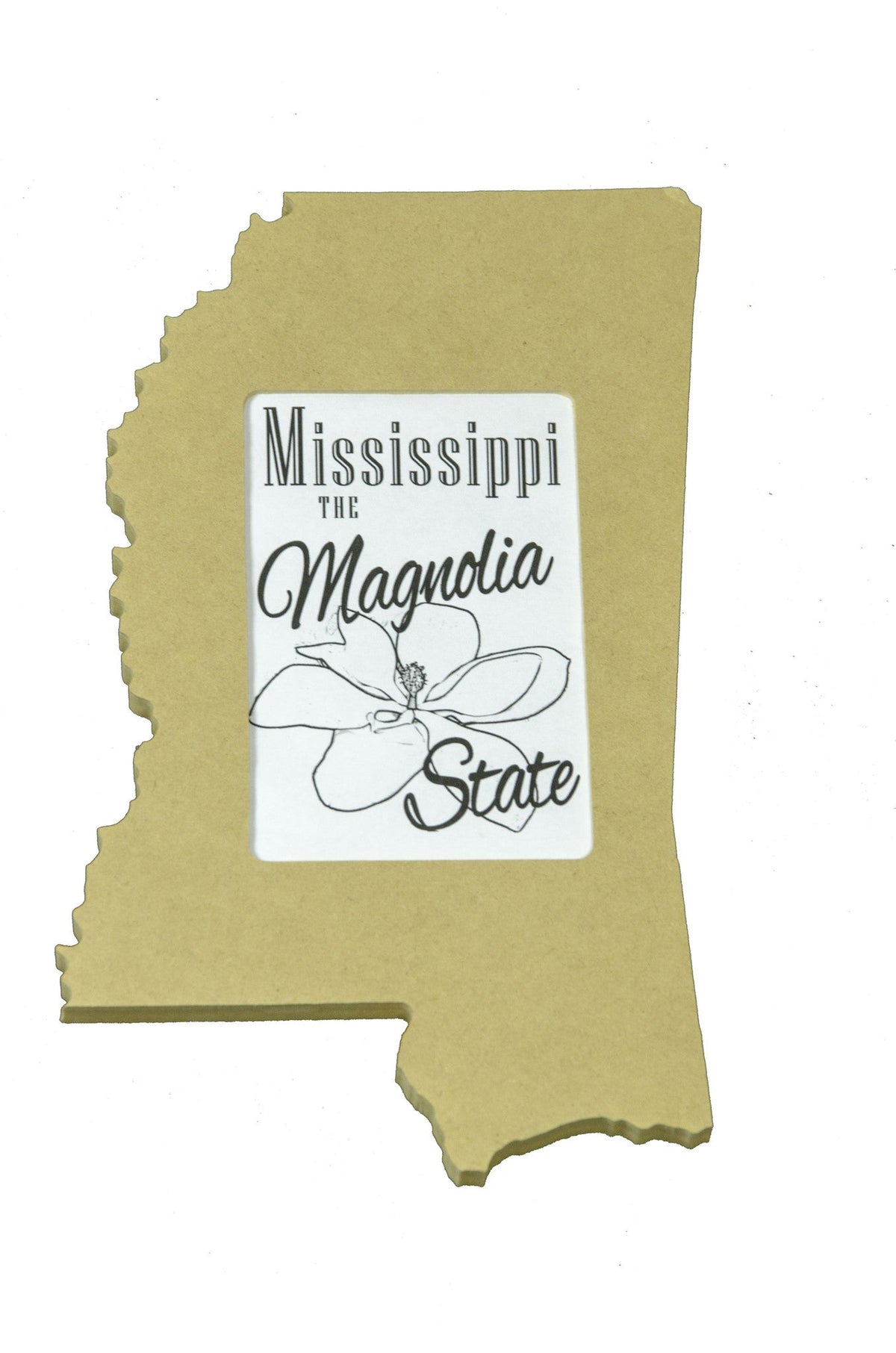 State Shaped Frame - Ready to Paint