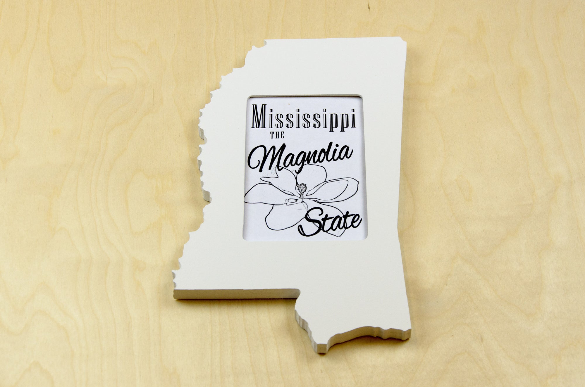 Mississippi picture frame 4x6