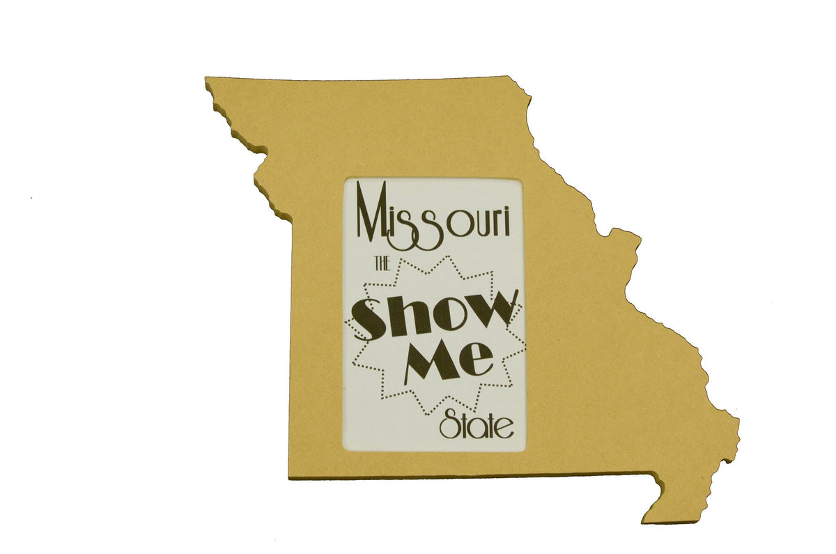 State Shaped Frame - Ready to Paint