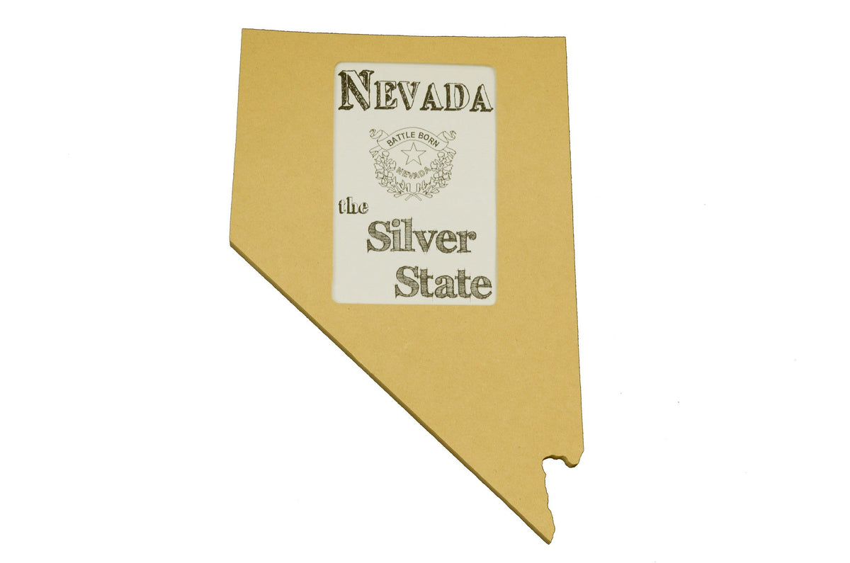 State Shaped Frame - Ready to Paint