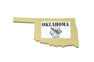 Oklahoma picture frame 4x6