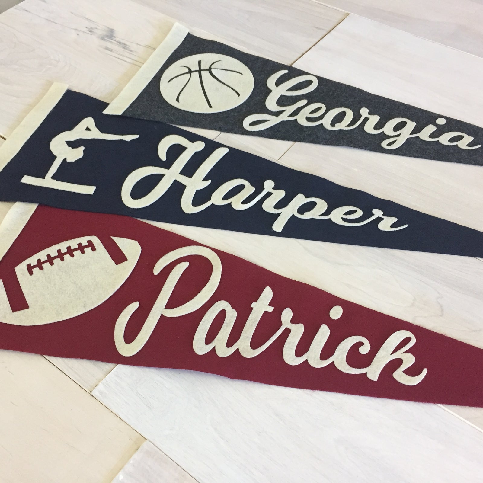 Personalized Felt Sports Pennant