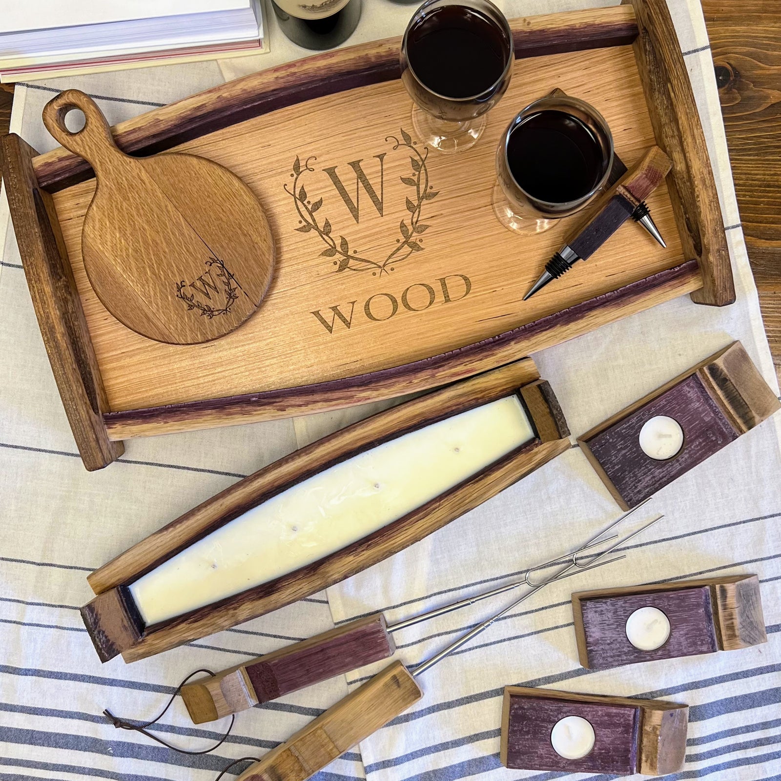 Cozy Couple Wine Gift Set