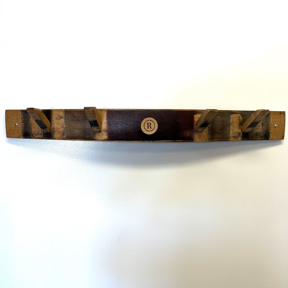 Wine Barrel Coat Rack