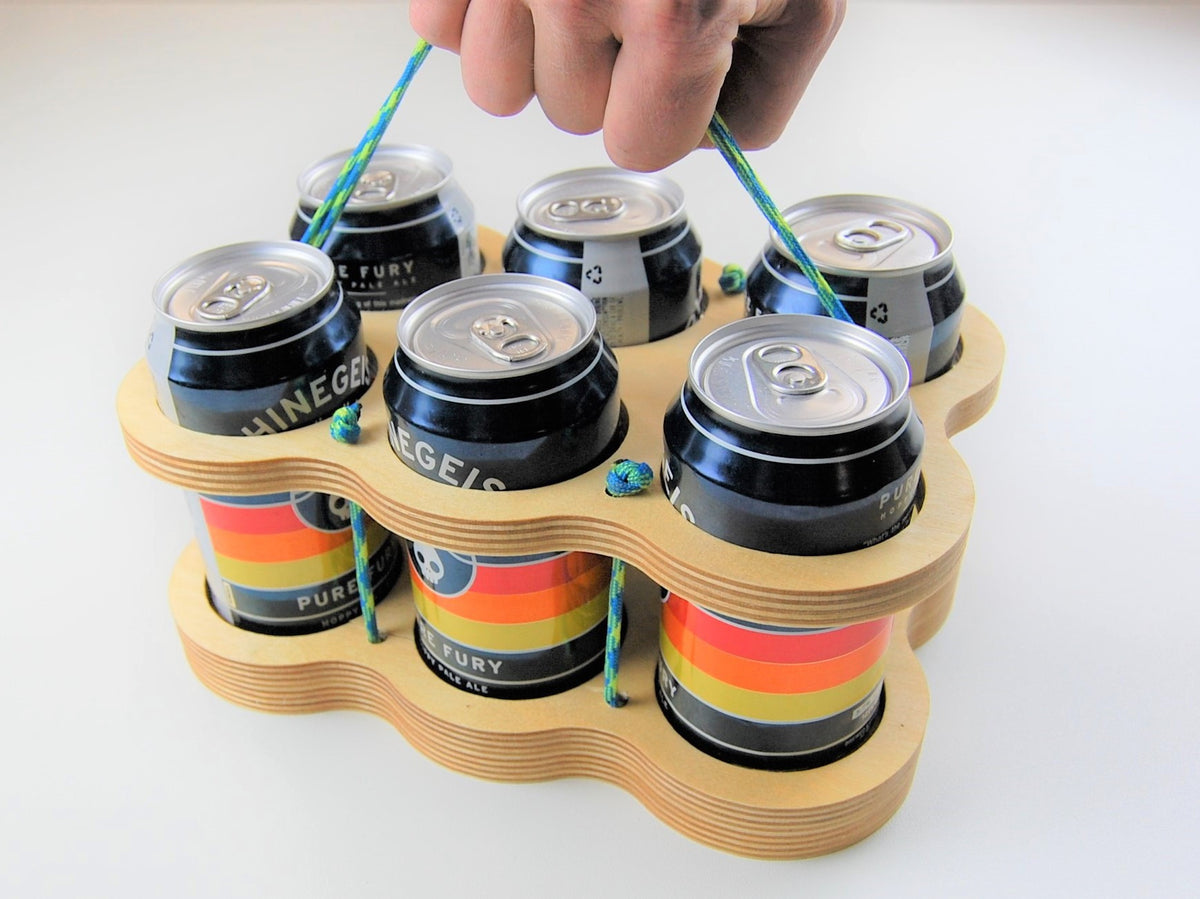 Collapsible Six Pack Can Caddy