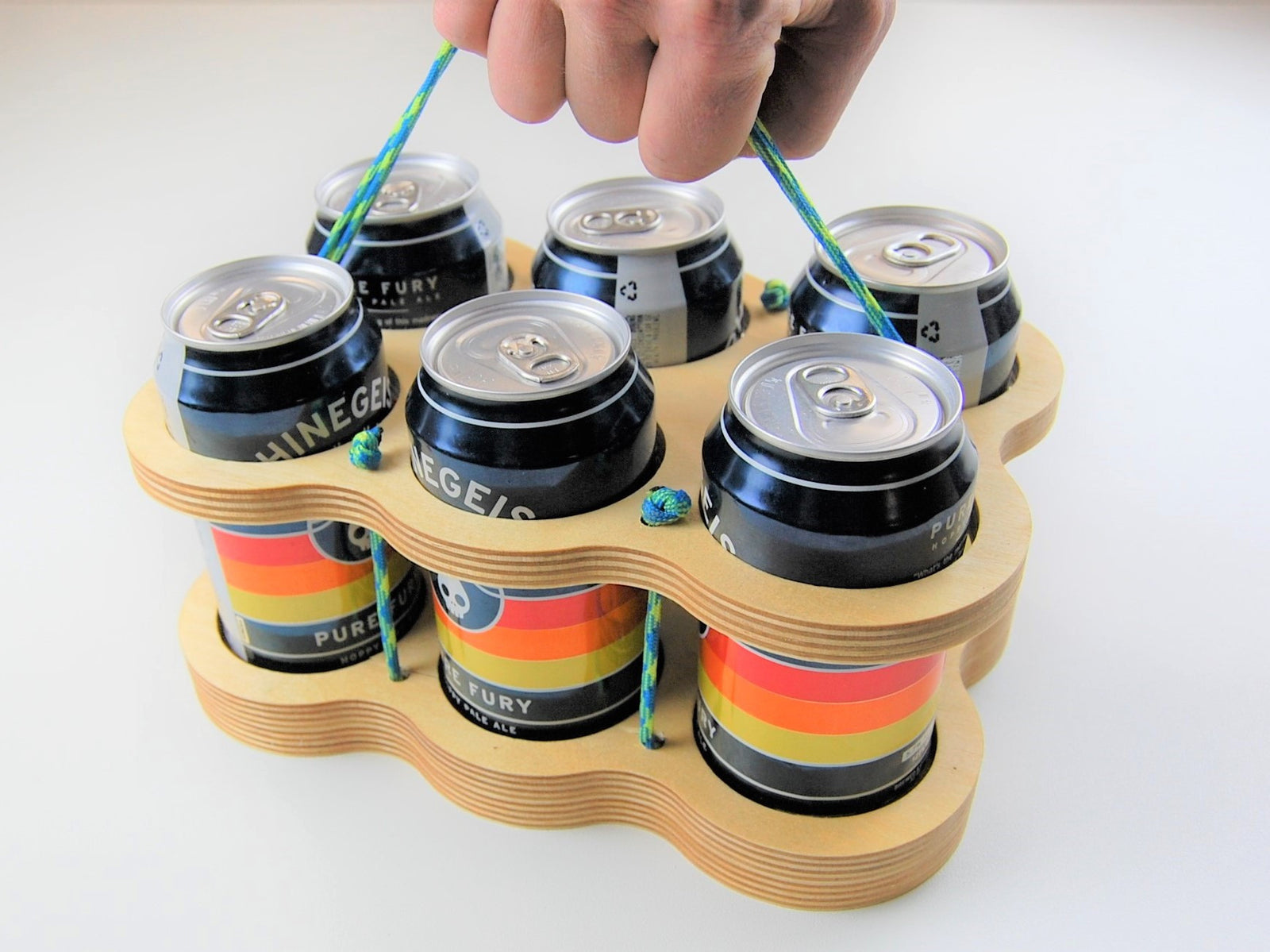 Collapsible Six Pack Can Caddy