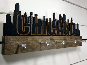 Chicago Skyline Key Holder