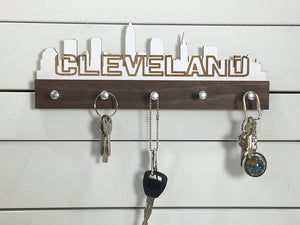 Cleveland Skyline Key Holder