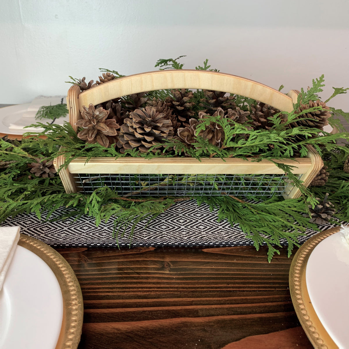 Personalized Harvest Basket - Gift for Gardener - Backyard Garden Basket