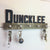 Personalized Name Key Holder Modern Block Small Caps