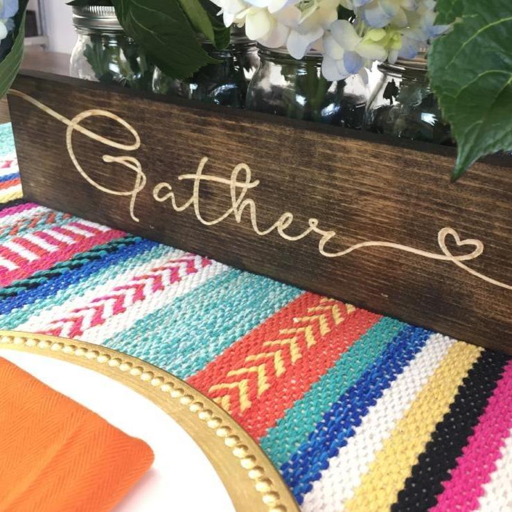 QUICK SHIP: Classic Mason Jar Centerpiece Box