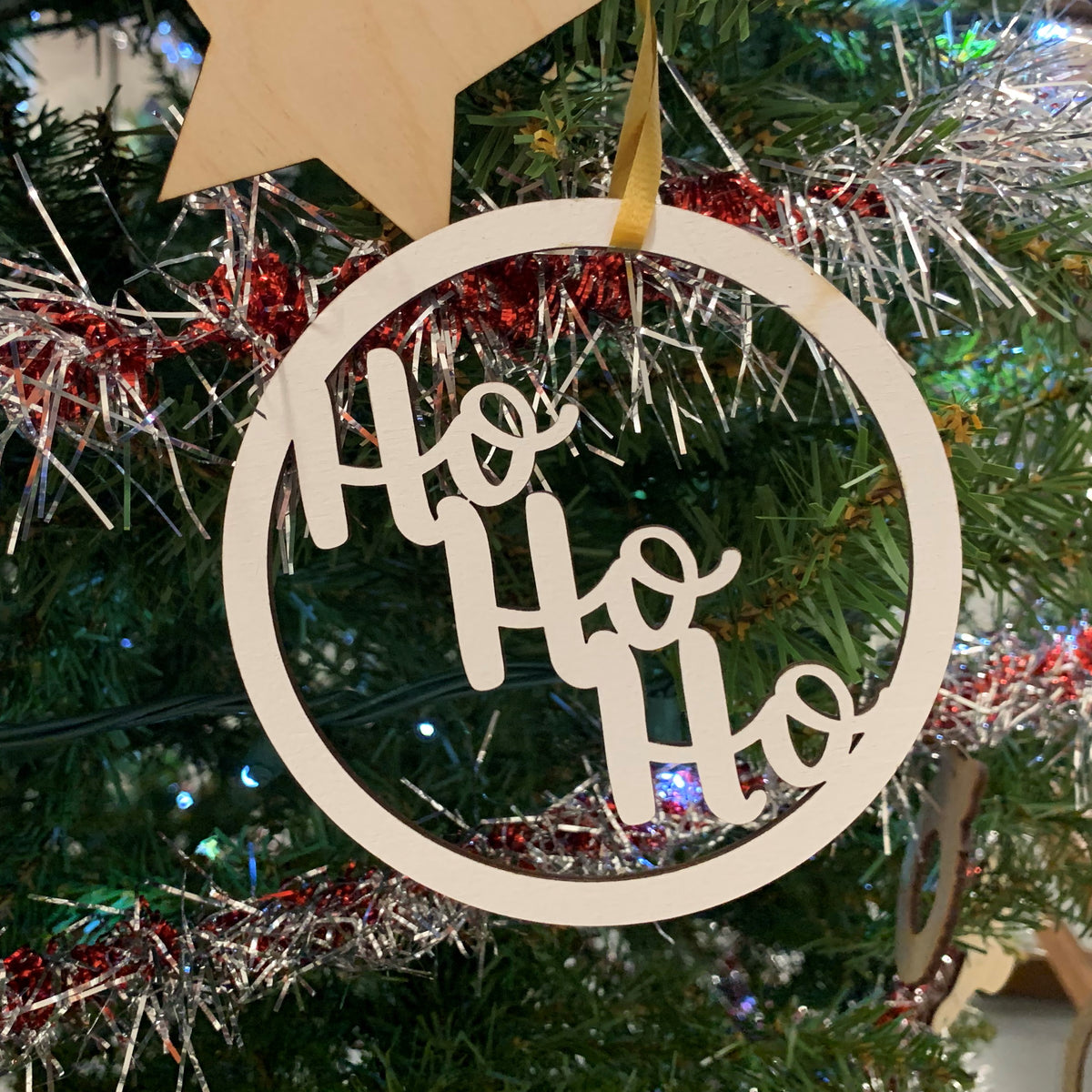 Circle Christmas Ornaments