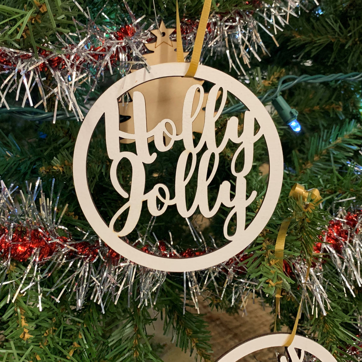 Circle Christmas Ornaments