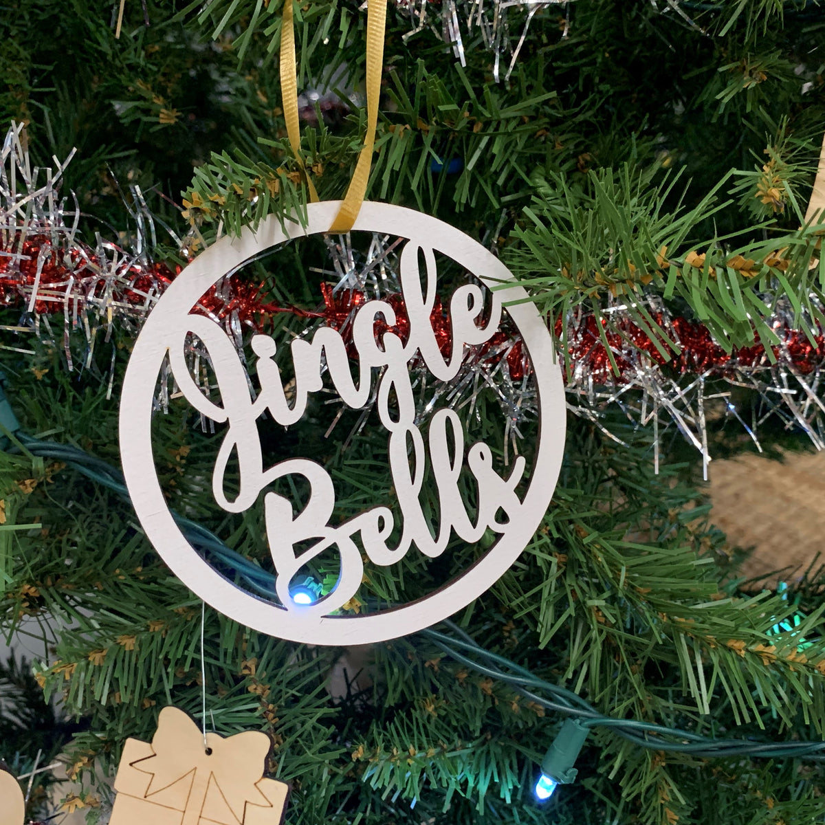 Circle Christmas Ornaments