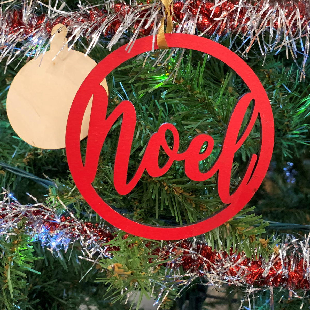 Circle Christmas Ornaments