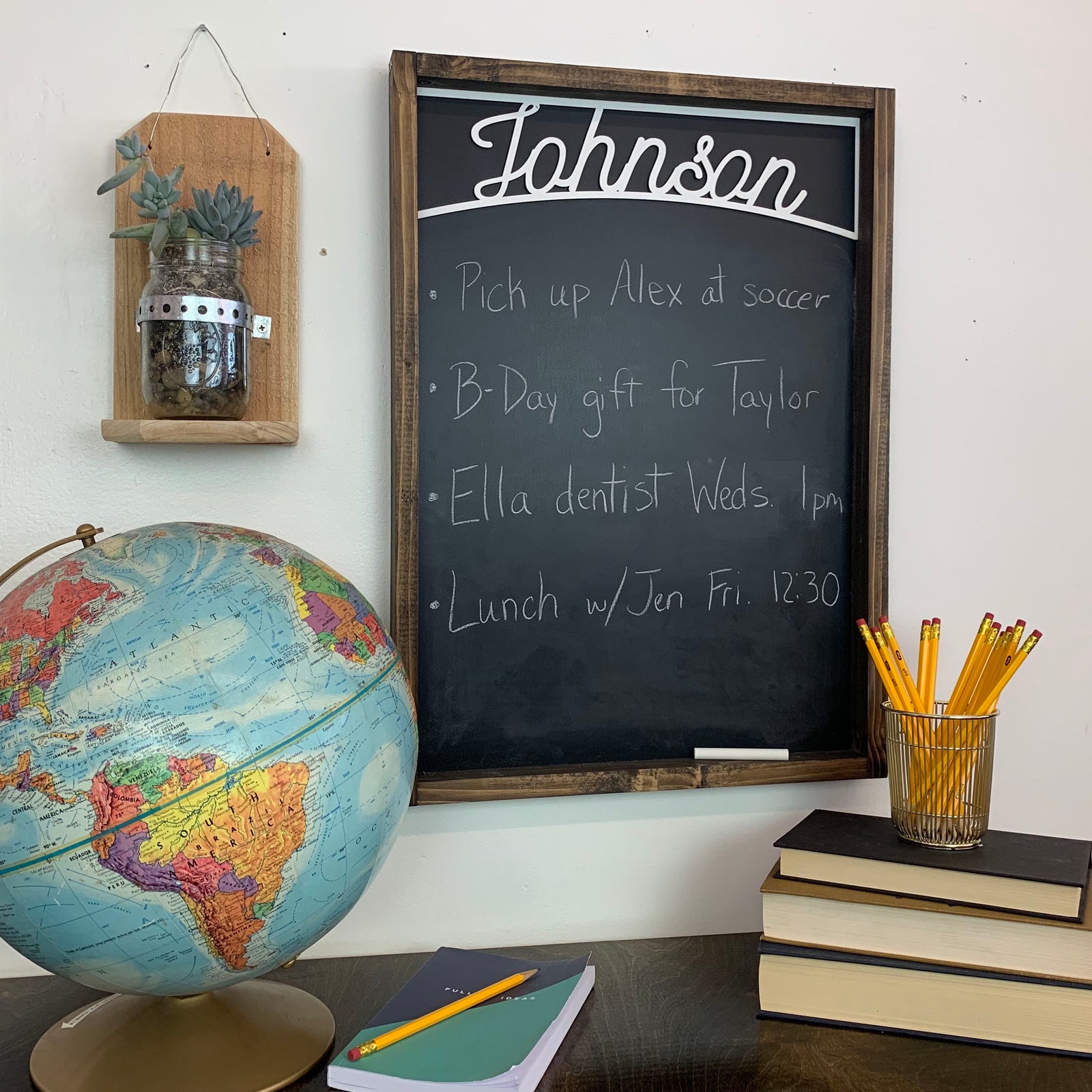 Personalized Large Chalkboard