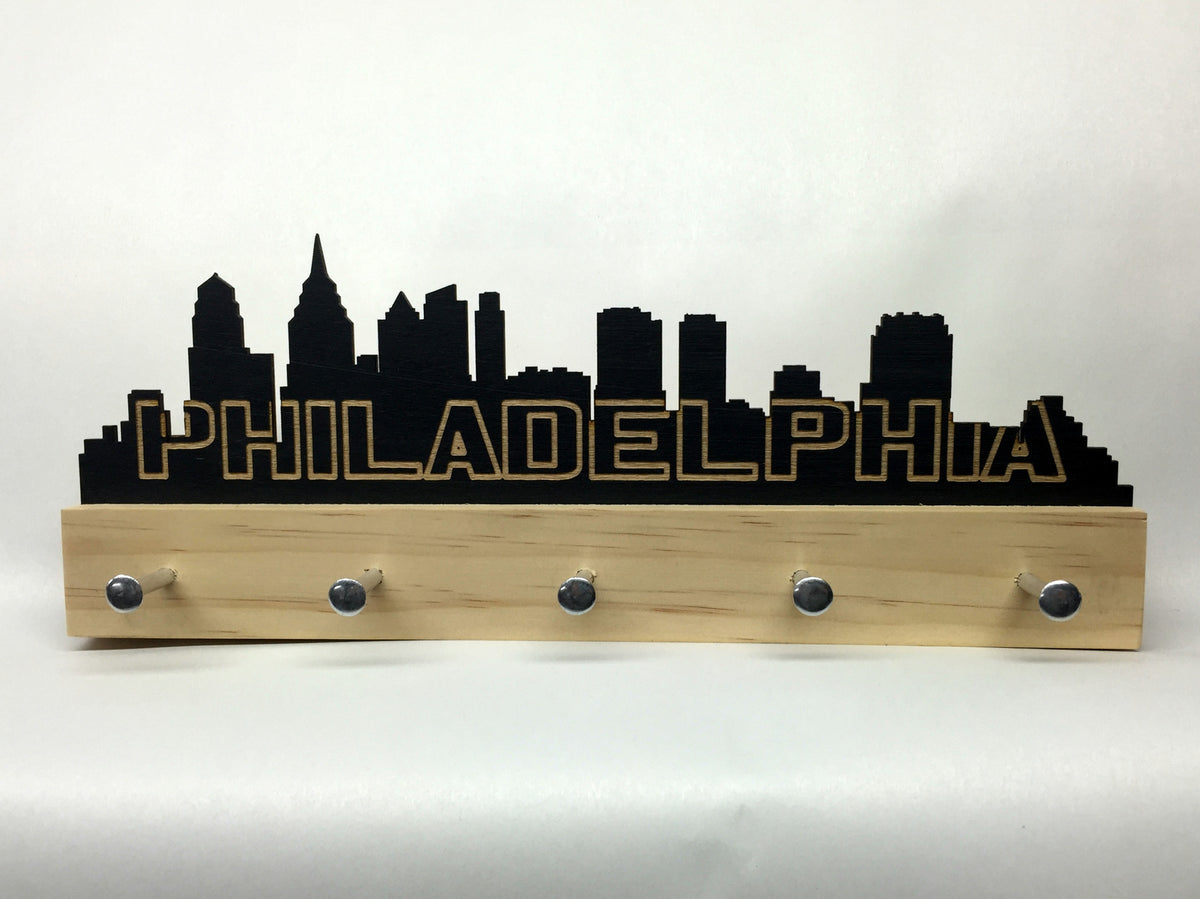 Philadelphia Skyline Key Holder
