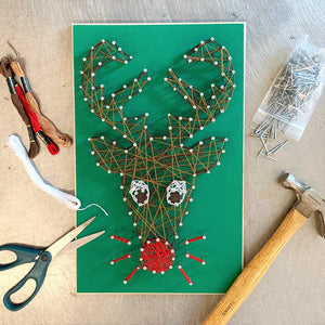 Rudolph String Art Kit