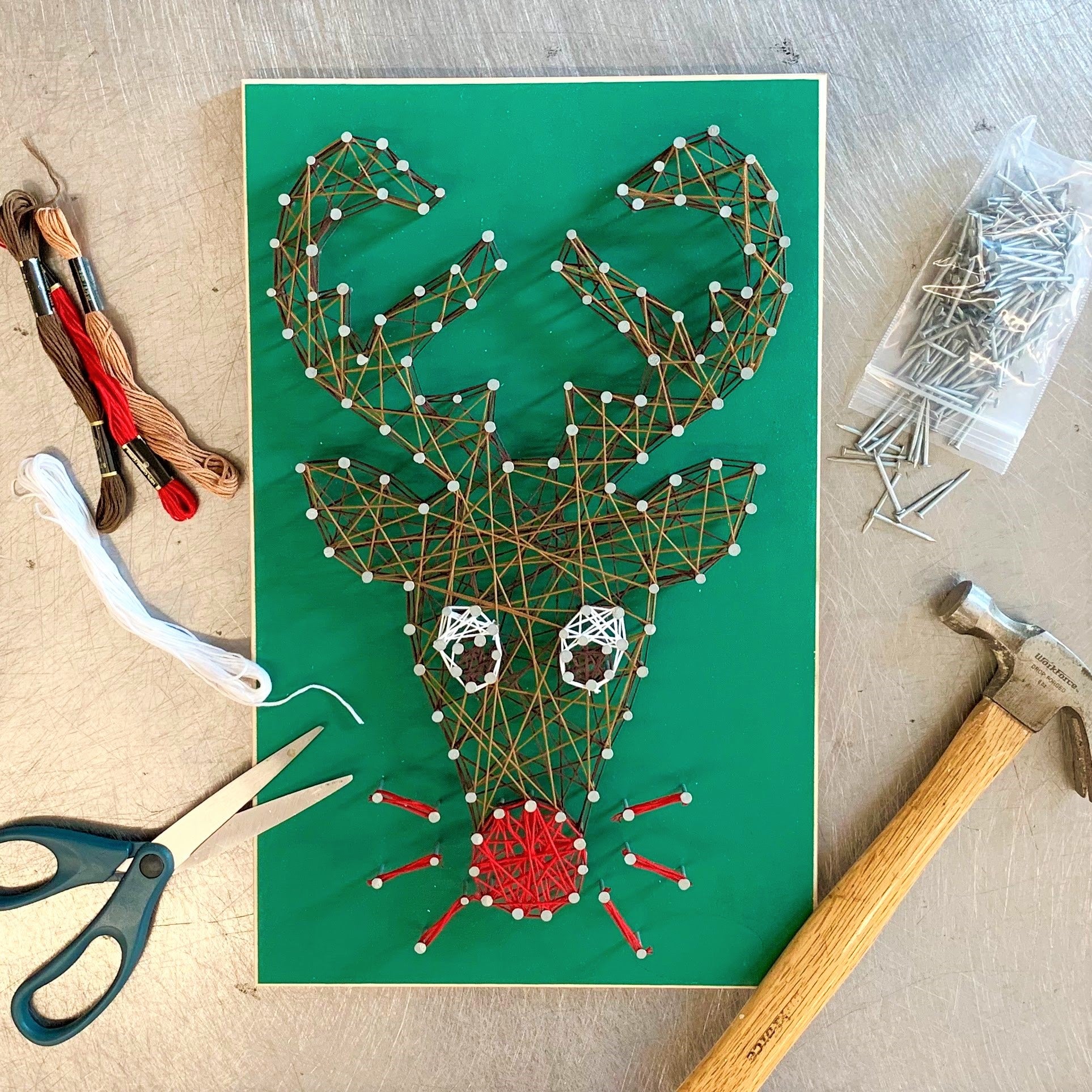 Los Angeles RamsString Art Craft Kit - For The Deep Rooted Fan