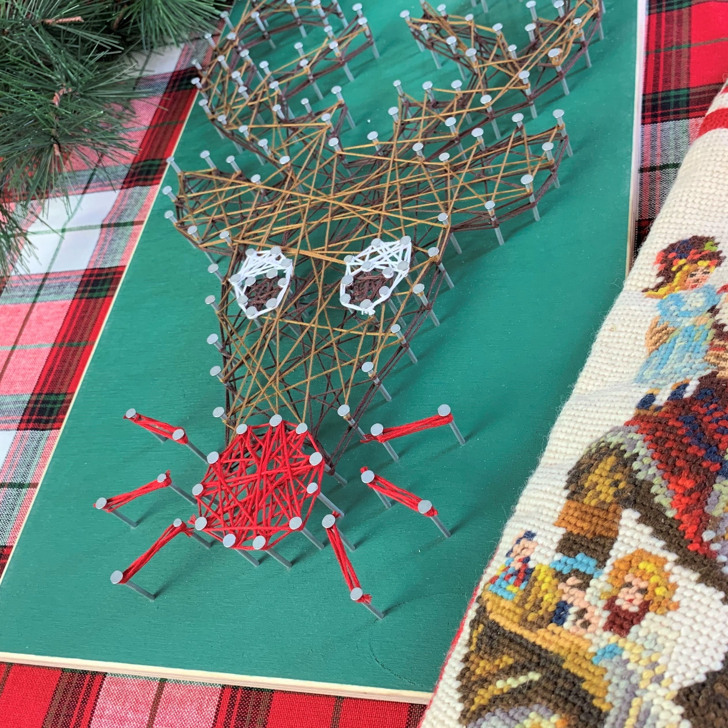 Christmas Tree String Art Kit