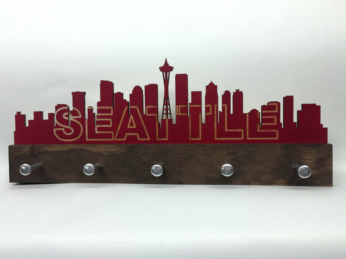 Seattle Skyline Key Holder