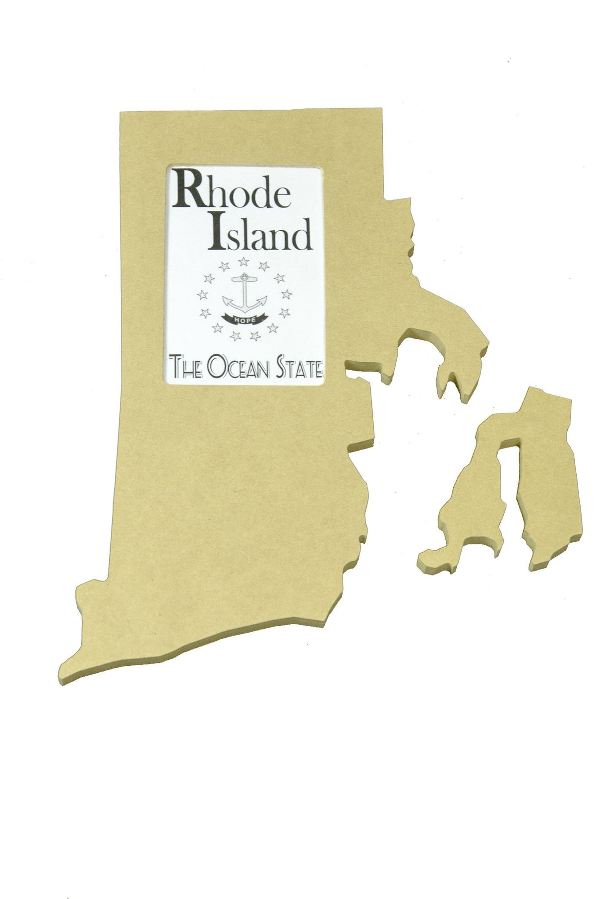 State Shaped Frame - Ready to Paint