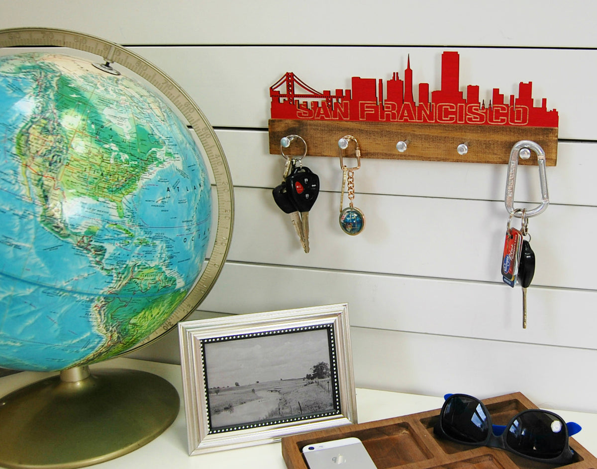 San Francisco Skyline Key Holder