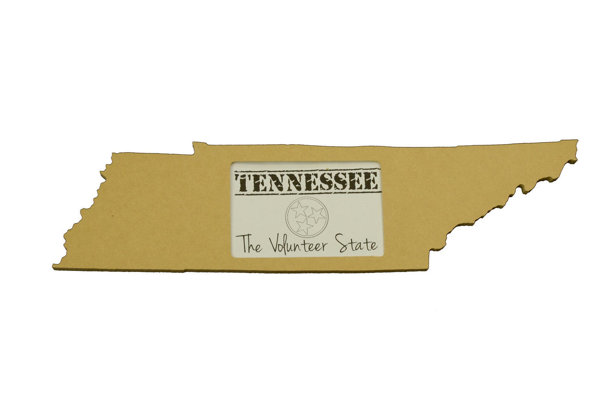 State Shaped Frame - Ready to Paint