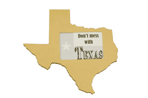 Texas picture frame 4x6