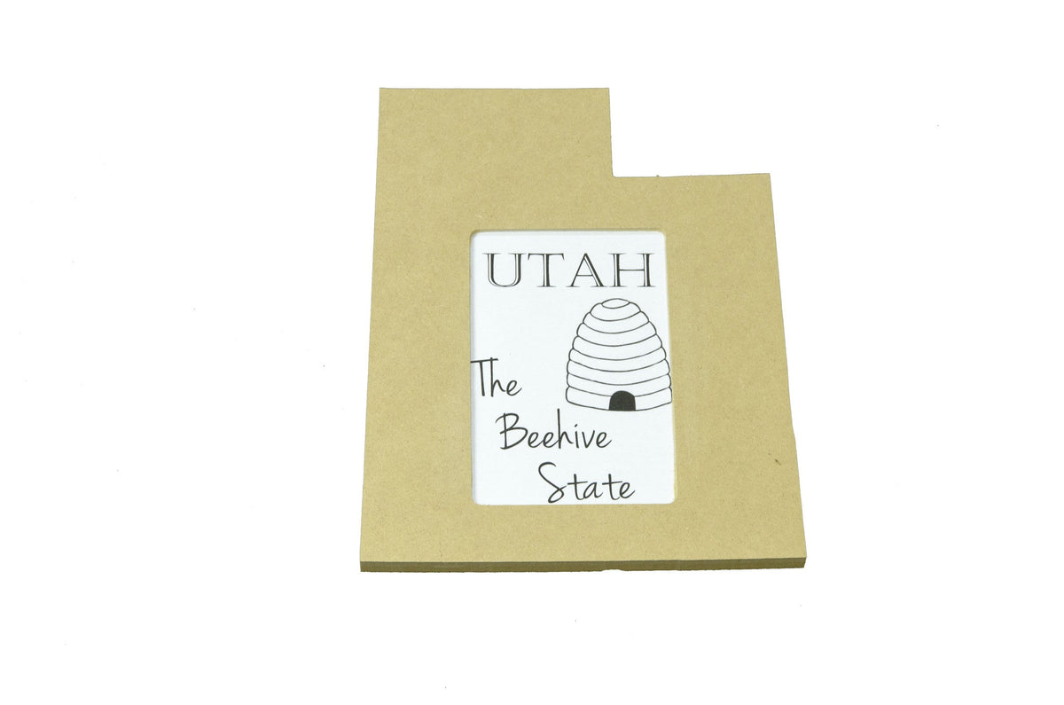 State Shaped Frame - Ready to Paint