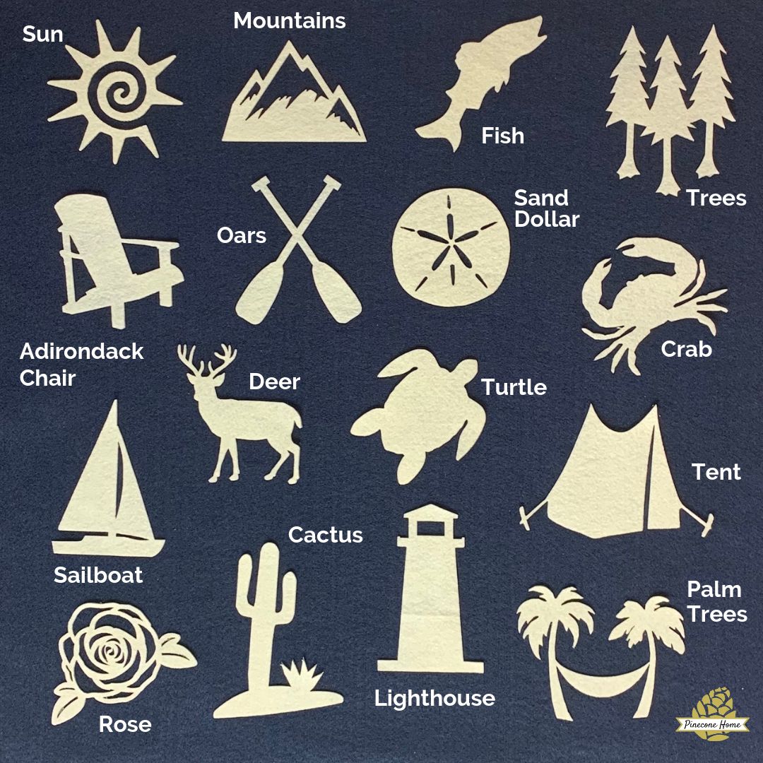 Vacation Felt Pennant