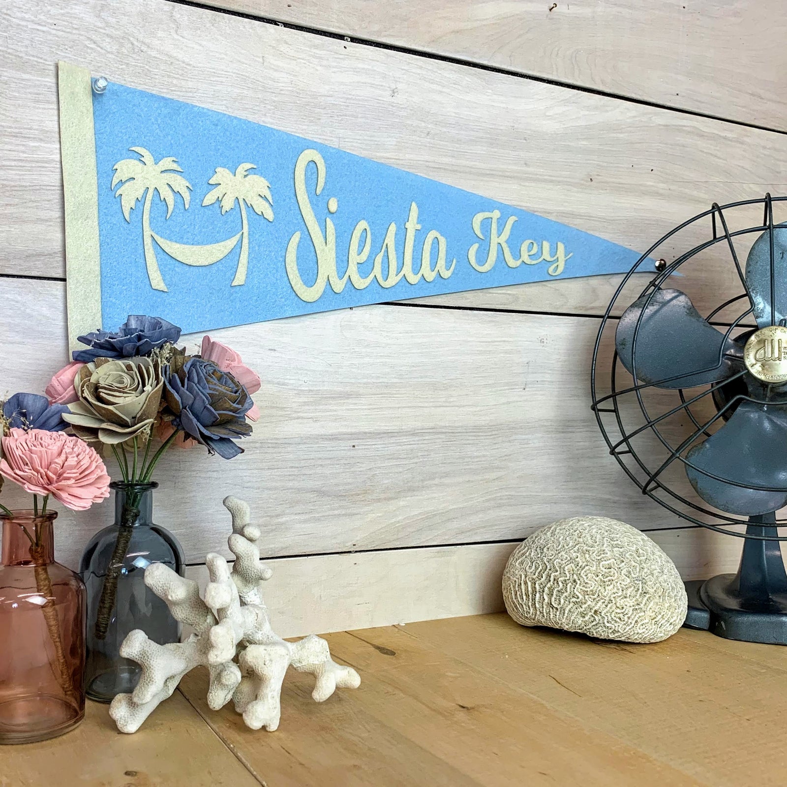 Vacation Felt Pennant