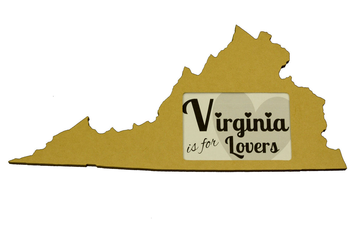 State Shaped Frame - Ready to Paint