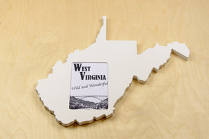 West Virginia picture frame 4x6