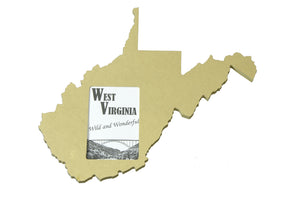 West Virginia picture frame 4x6