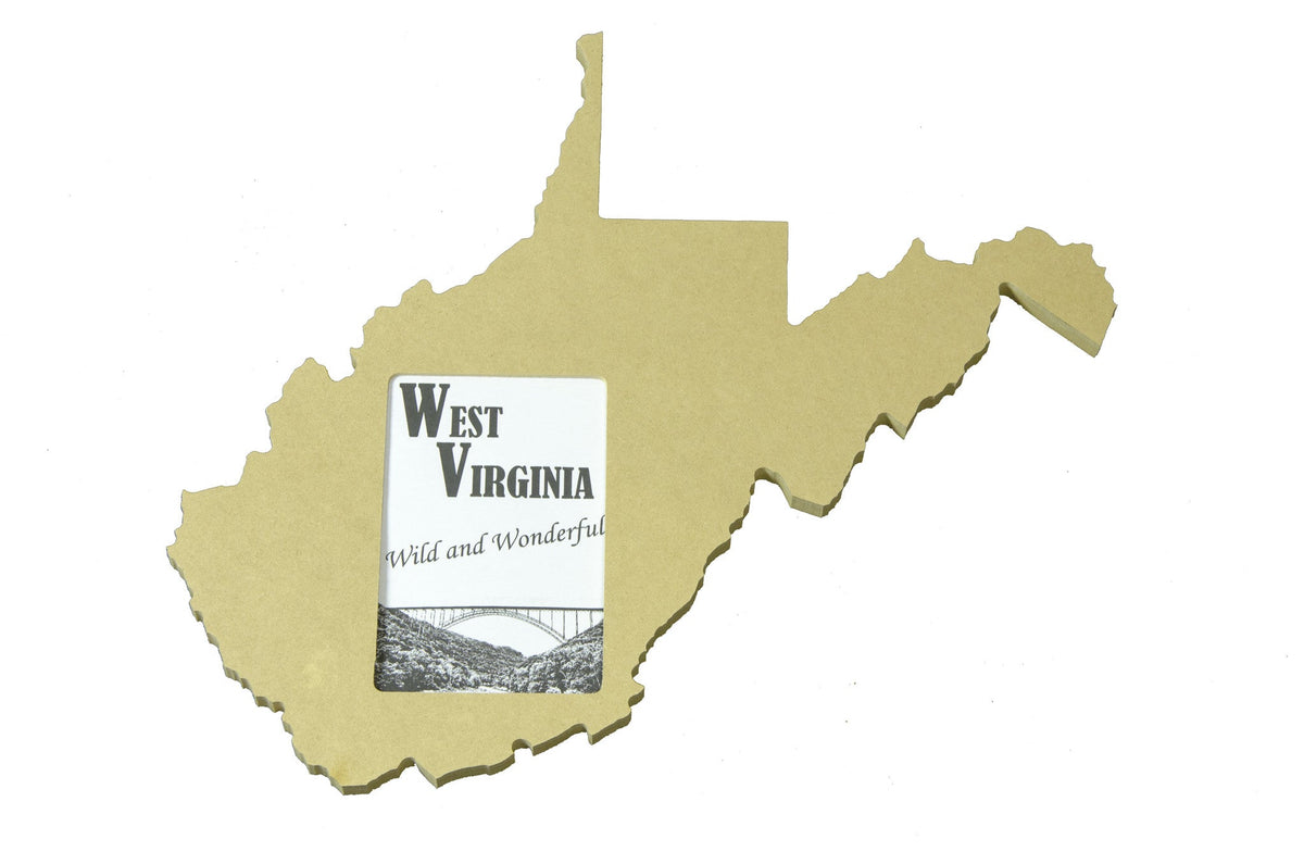 State Shaped Frame - Ready to Paint