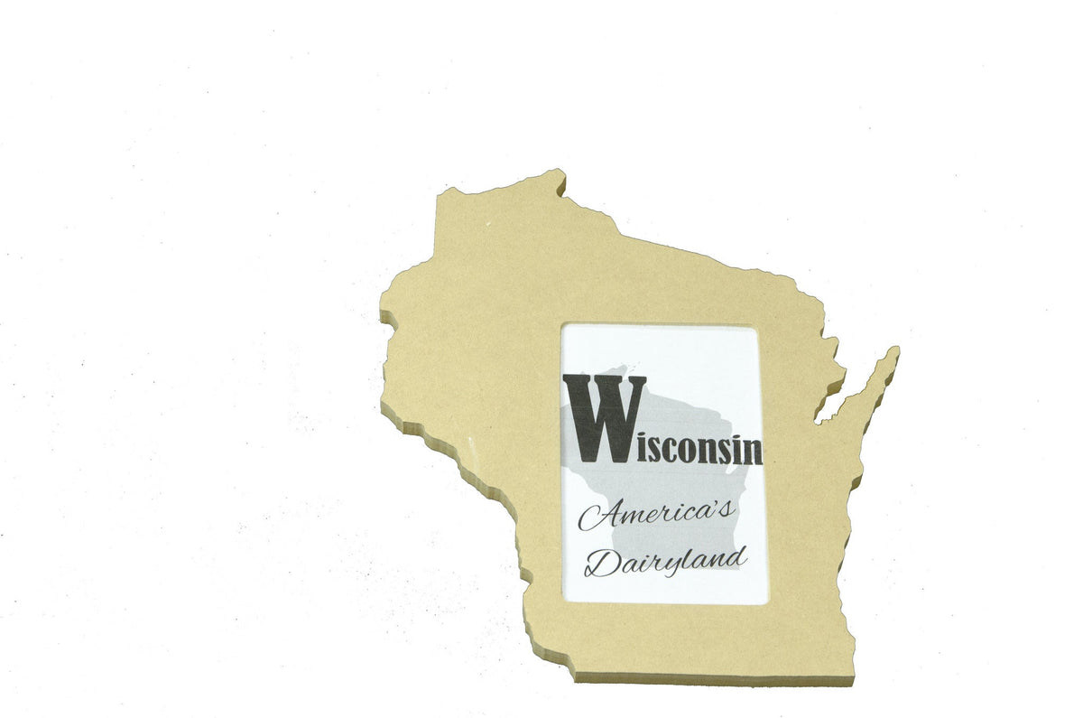 State Shaped Frame - Ready to Paint