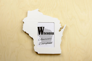 Wisconsin picture frame 4x6
