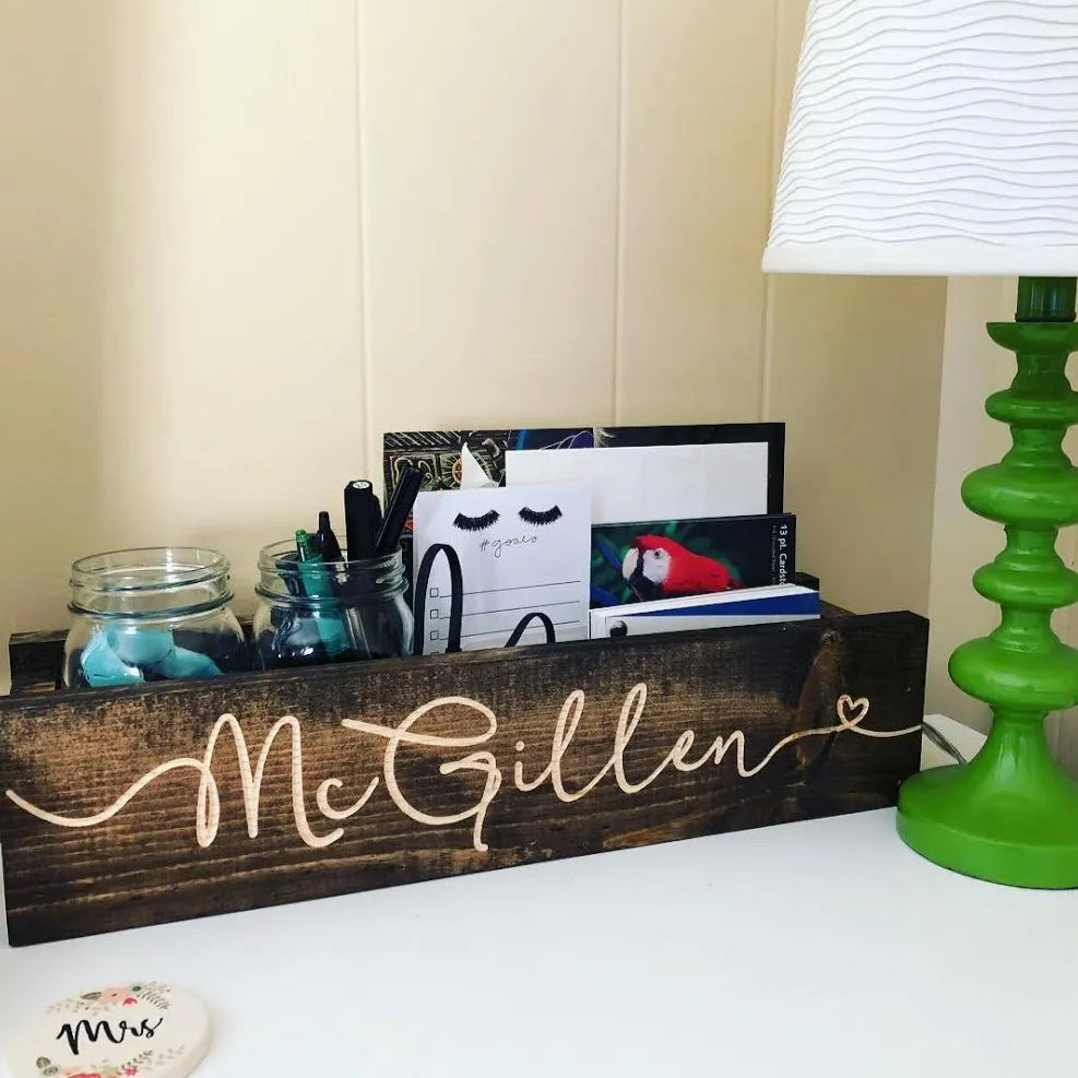 Personalized Mason Jar Holder Centerpiece - Classic